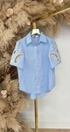 STRIPE BLOUSE 3160 BLUE