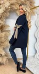 INSPIRED BOW BLAZER NAVY INSPIRED BOW BLAZER NAVY