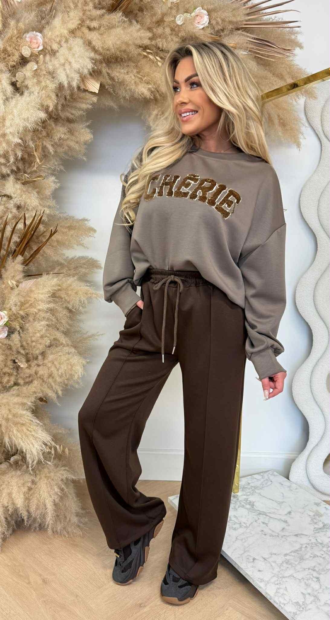 CHERIE SWEAT TAUPE