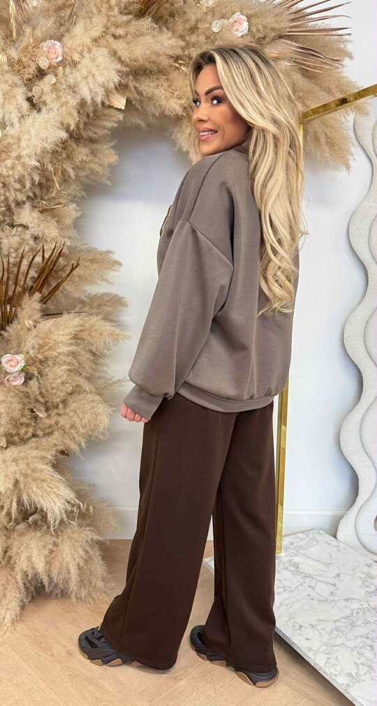 CHERIE SWEAT TAUPE CHERIE SWEAT TAUPE