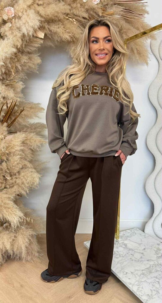CHERIE SWEAT TAUPE CHERIE SWEAT TAUPE