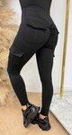 CARGO STRETCH TREGGING 20190 BLACK CARGO STRETCH TREGGING 20190 BLACK