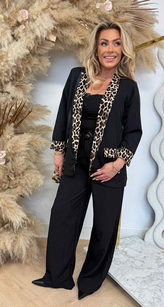 BRITNEY LEO BLAZER BLACK BRITNEY LEO BLAZER BLACK