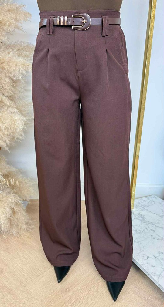 STRAIGHT LEG BELT 2662 PANTALON CHOCO STRAIGHT LEG BELT 2662 PANTALON CHOCO