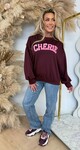 CHERIE SWEAT BORDEAUX CHERIE SWEAT BORDEAUX