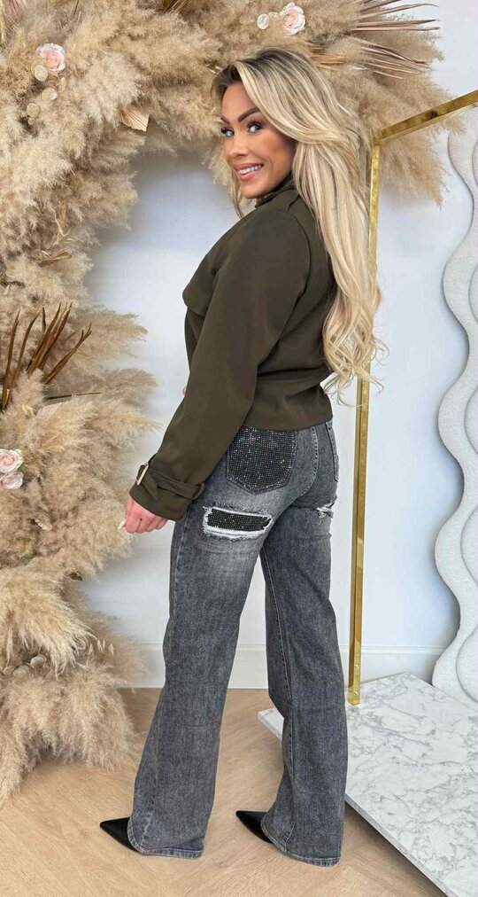 PERFECT JACKET 6635 ARMYGREEN PERFECT JACKET 6635 ARMYGREEN