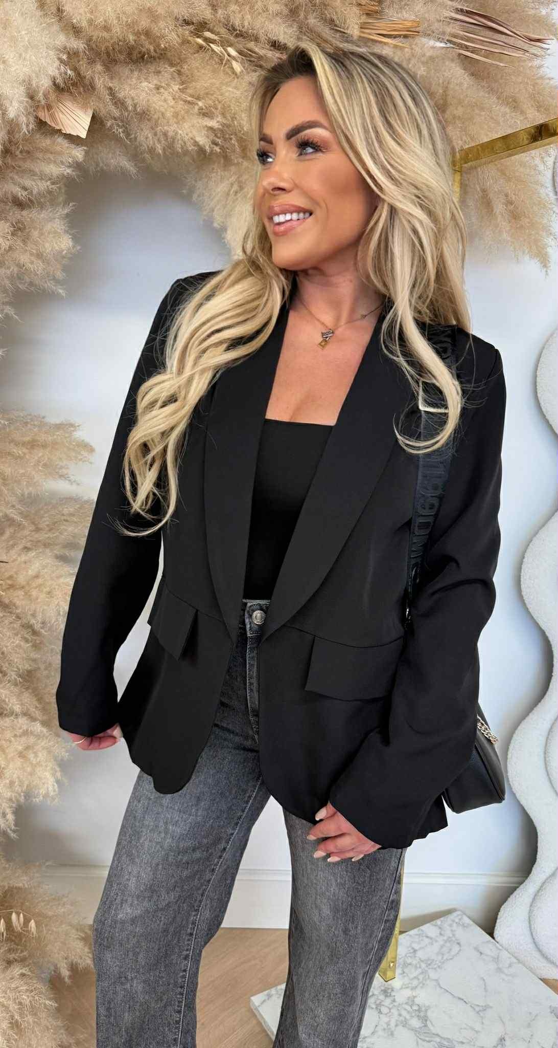 MODA BLAZER BLACK