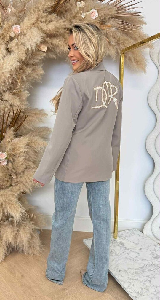 DOIR BLAZER TAUPE DOIR BLAZER TAUPE