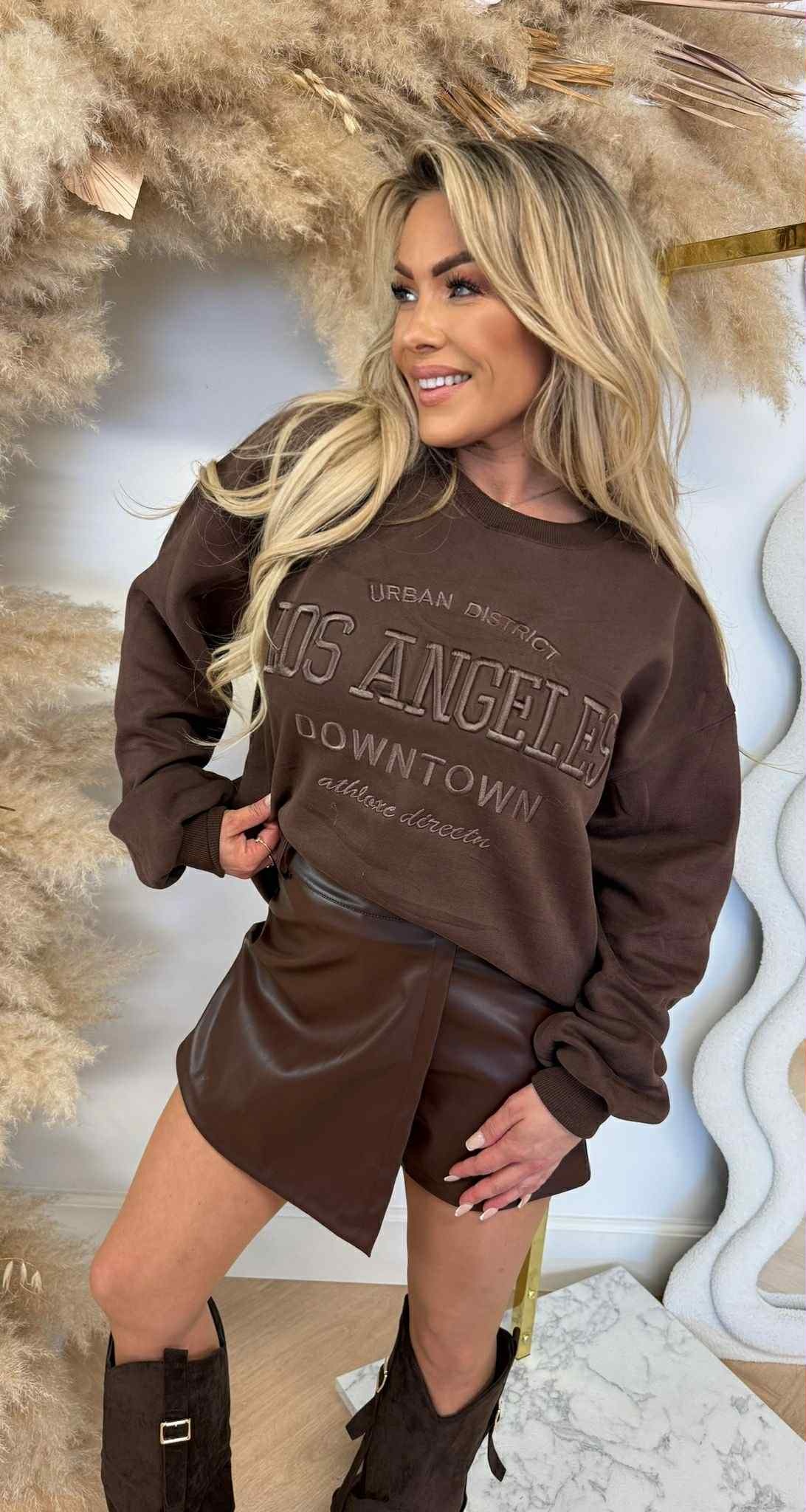HIGH QUALITY LA SWEAT 122 CHOCO