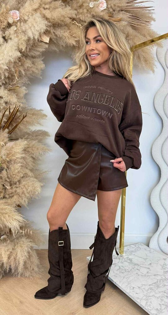 HIGH QUALITY LA SWEAT 122 CHOCO