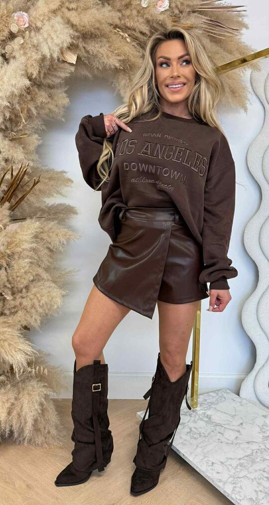 HIGH QUALITY LA SWEAT 122 CHOCO