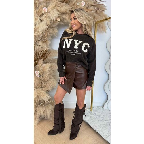 NYC SWEAT AM769 CHOCO NYC SWEAT AM769 CHOCO