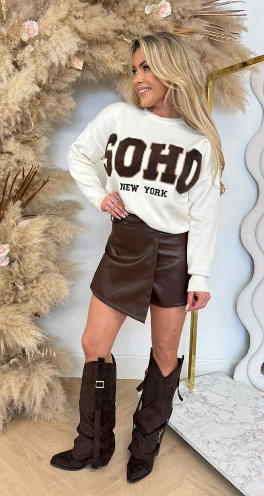 NEW SOHO TEDDY SWEAT AM742 LIGHTBEIGE NEW SOHO TEDDY SWEAT AM742 LIGHTBEIGE