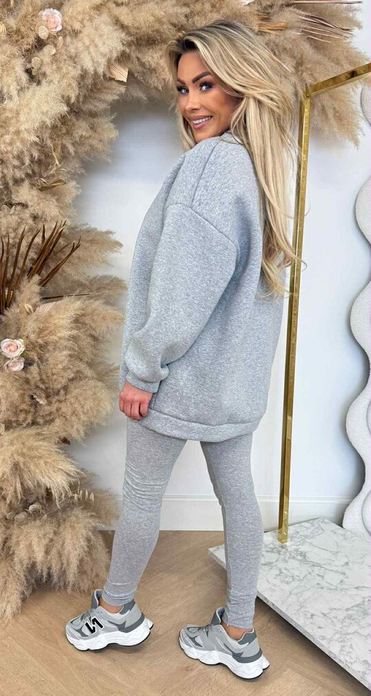 MYBEL FLEECE SET GREY MYBEL FLEECE SET GREY