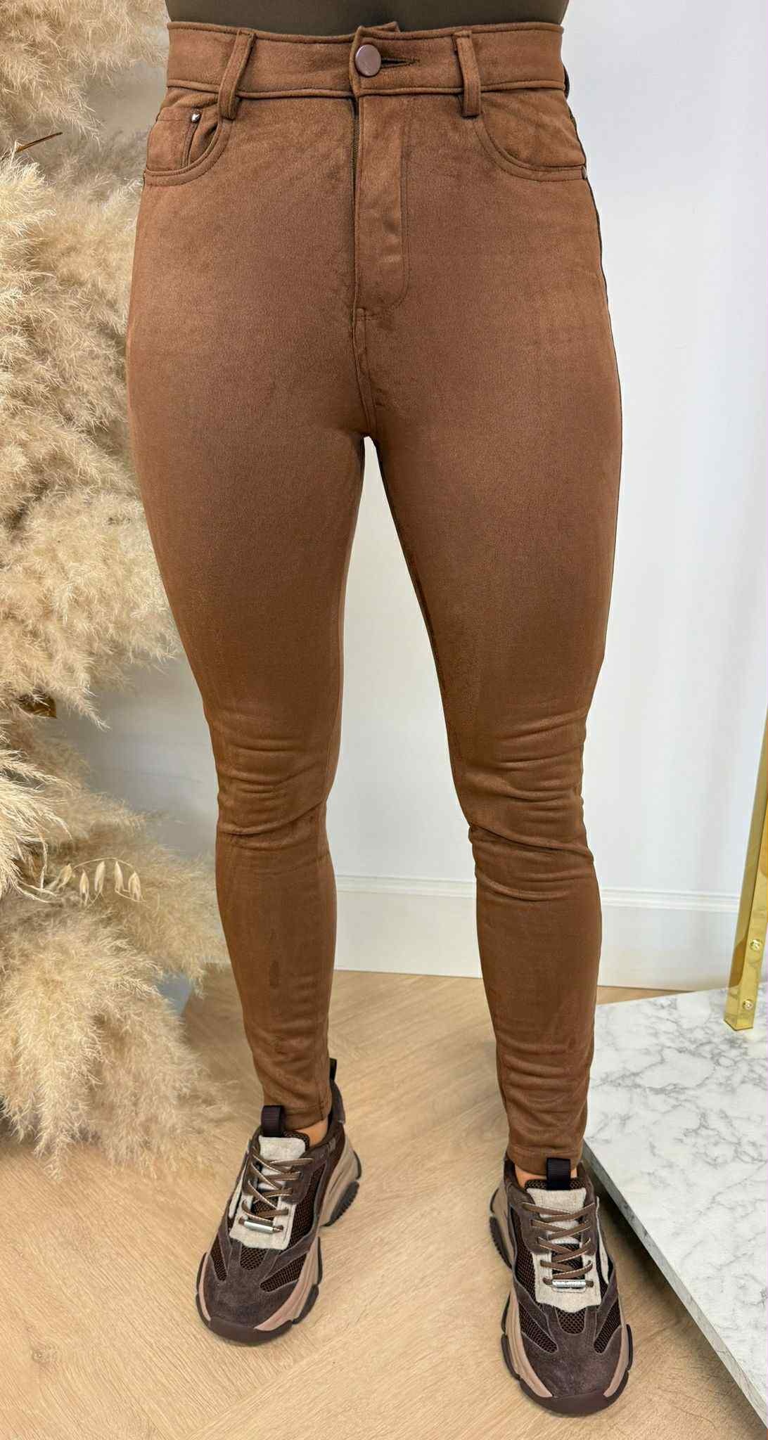 SUEDINE JEANS 19120-26 CAMEL