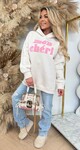 MON CHERI OVERSIZED HOODIE *L* BEIGE MON CHERI OVERSIZED HOODIE *L* BEIGE