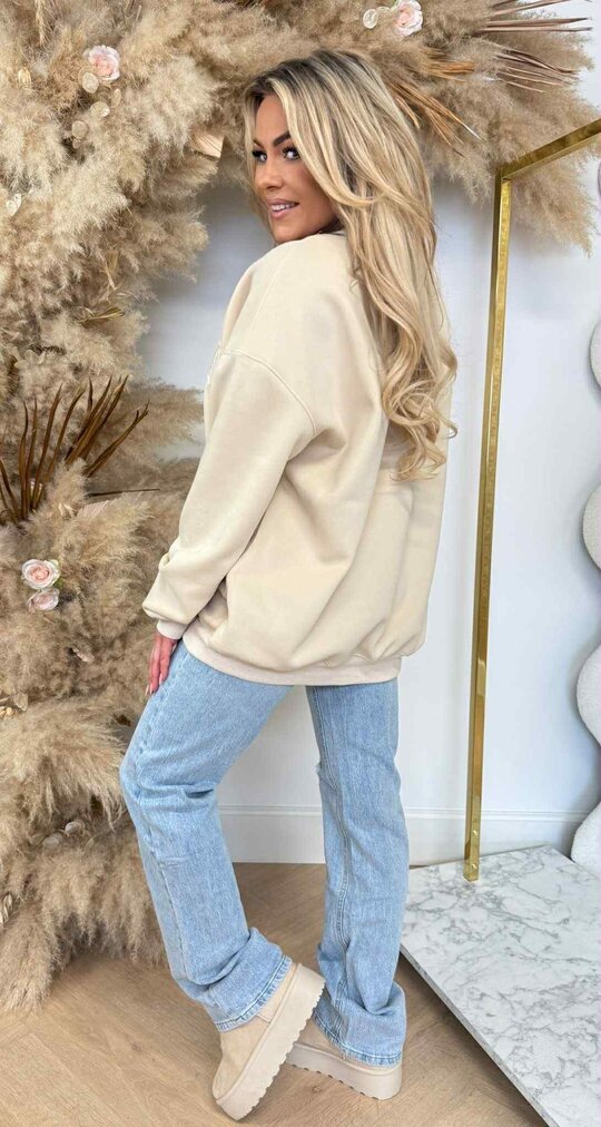 HIGH QUALITY LA SWEAT 122 BEIGE HIGH QUALITY LA SWEAT 122 BEIGE