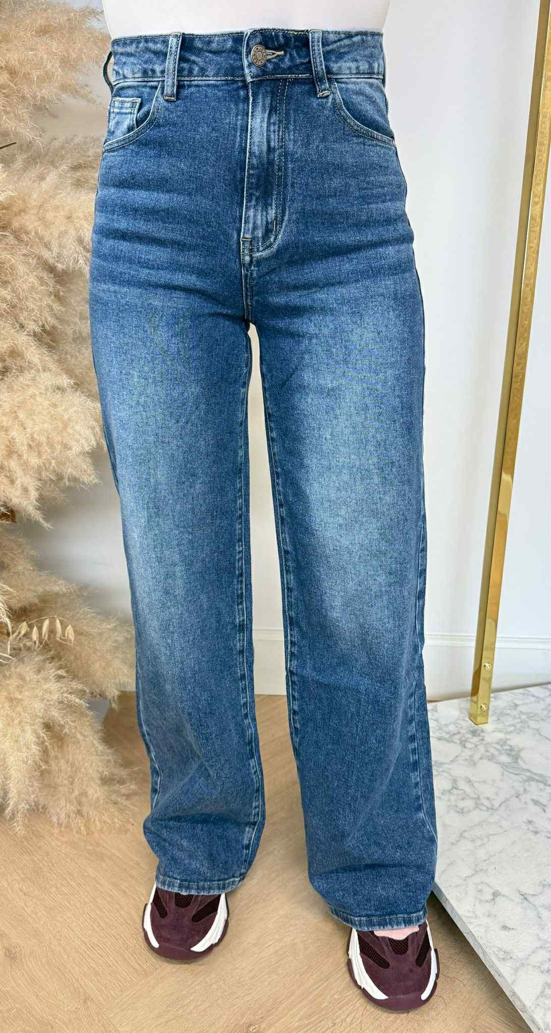 WIDE LEG JEANS REDIAL 9091-5 BLUE