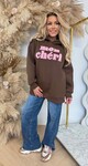 MON CHERI OVERSIZED HOODIE *L* CHOCO MON CHERI OVERSIZED HOODIE *L* CHOCO