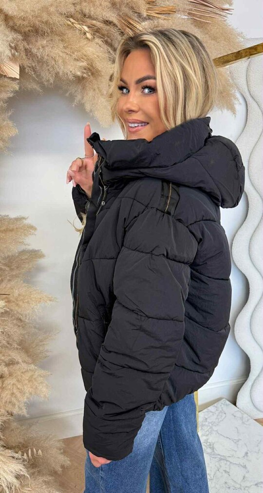 KEY PUFFER JACKET 2002 BLACK KEY PUFFER JACKET 2002 BLACK