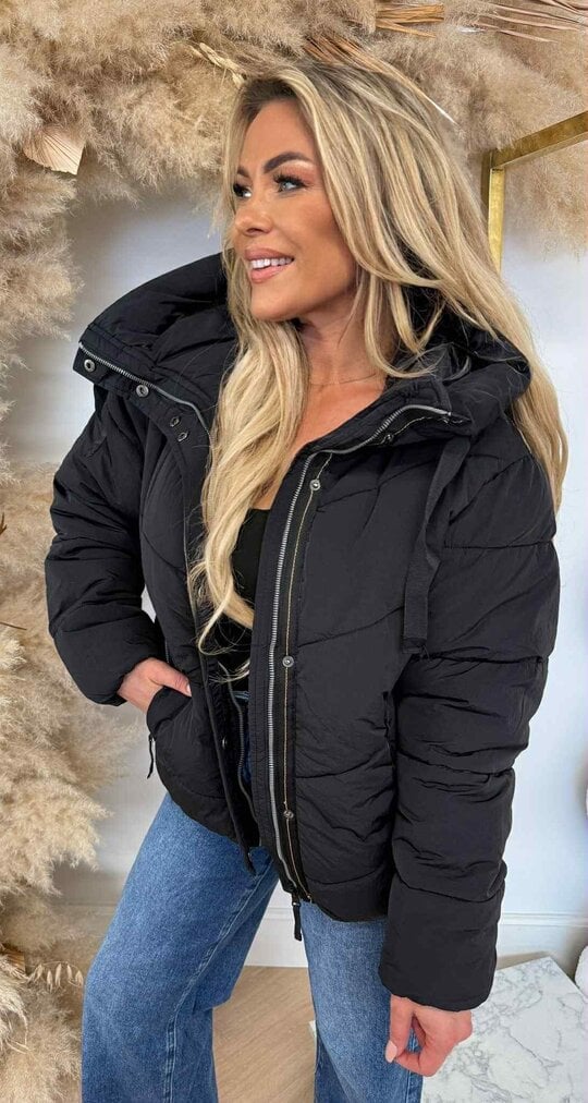 KEY PUFFER JACKET 2002 BLACK KEY PUFFER JACKET 2002 BLACK