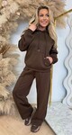 HOODIE STRAIGHT LEG SET 906 BROWN HOODIE STRAIGHT LEG SET 906 BROWN