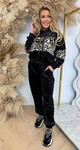 VELVET LEO SET BLACK VELVET LEO SET BLACK