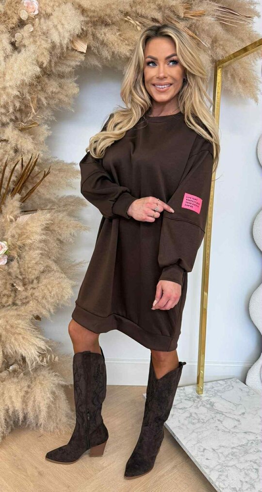 PATCH DRESS CHOCO PATCH DRESS CHOCO