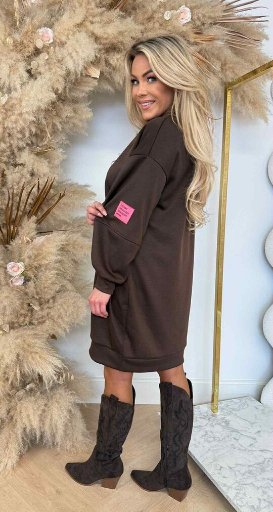 PATCH DRESS CHOCO PATCH DRESS CHOCO