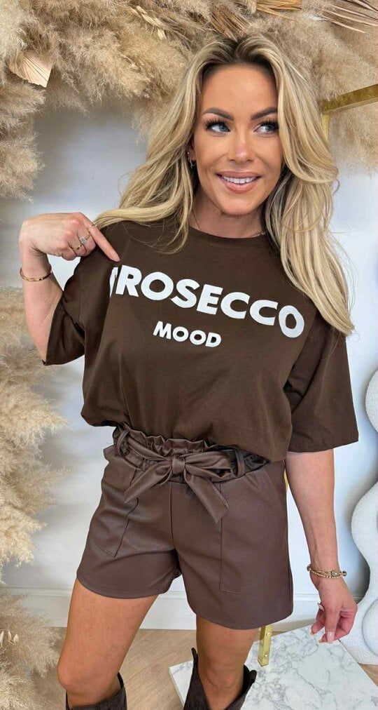 PROSSECO MOOD SHIRT CHOCO PROSSECO MOOD SHIRT CHOCO