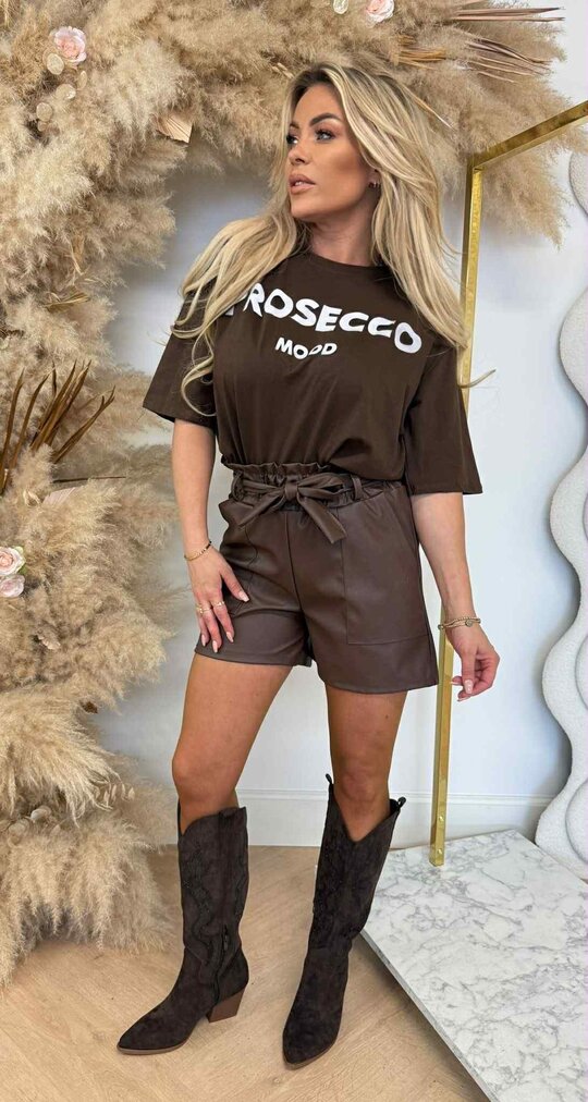 PROSSECO MOOD SHIRT CHOCO PROSSECO MOOD SHIRT CHOCO