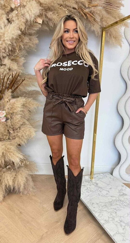 PROSSECO MOOD SHIRT CHOCO PROSSECO MOOD SHIRT CHOCO
