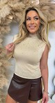 GLITTER SPARKLING TOP 9167 BEIGE GLITTER SPARKLING TOP 9167 BEIGE