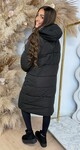 REVERSIBLE LEOPARD SOFT WINTERJACKET 8715 BLACK