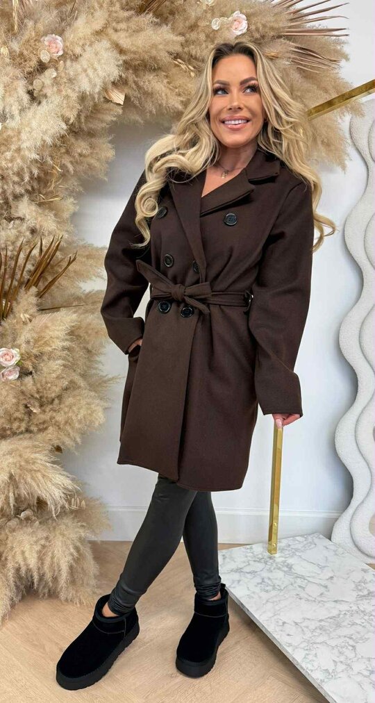 PRICELLA COAT CHOCO