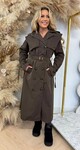 LUCKY TRENCH COAT CHOCO