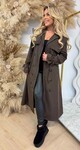 LUCKY TRENCH COAT CHOCO