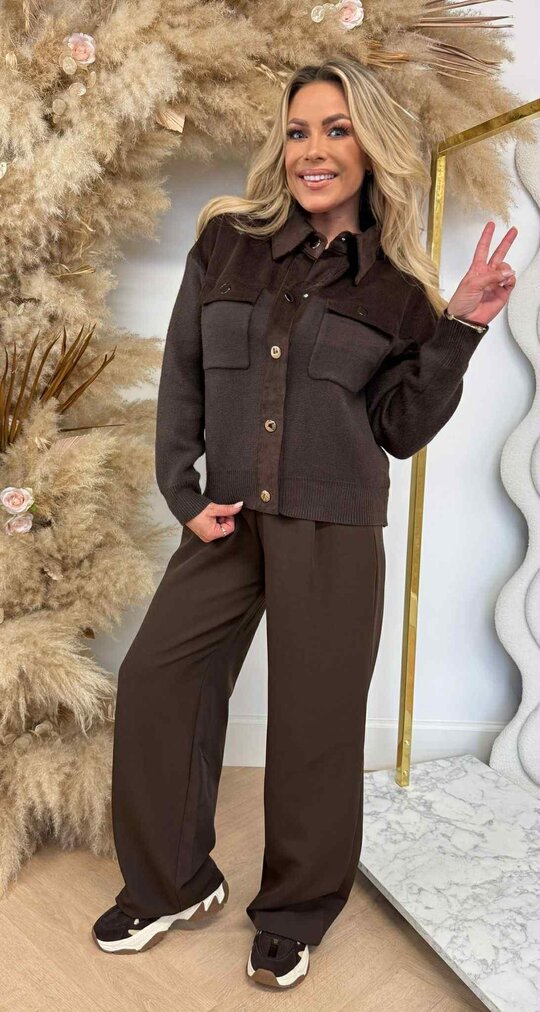 RIBBI JACKET 700 CHOCO