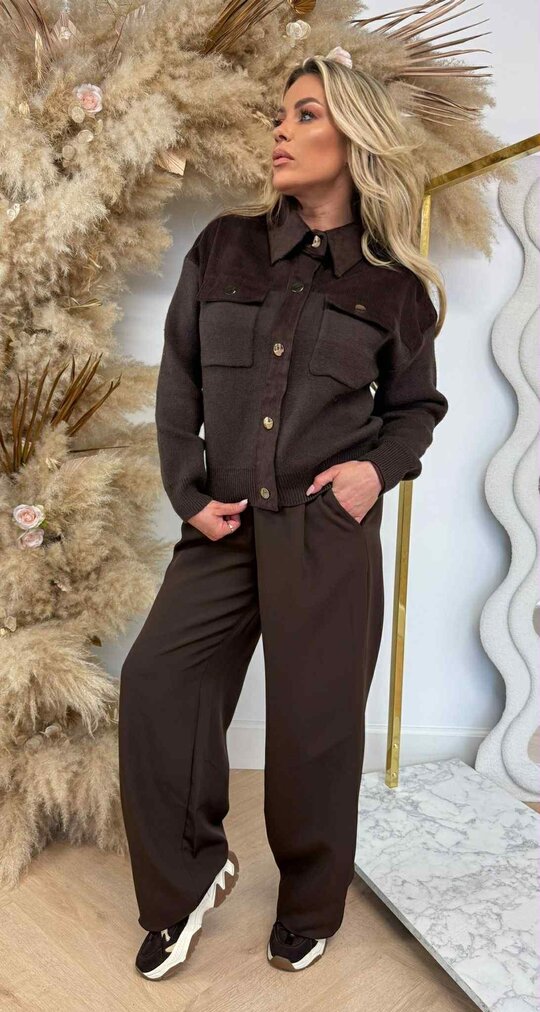 RIBBI JACKET 700 CHOCO