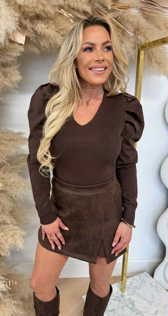 POFFIE TOP 9305 CHOCO