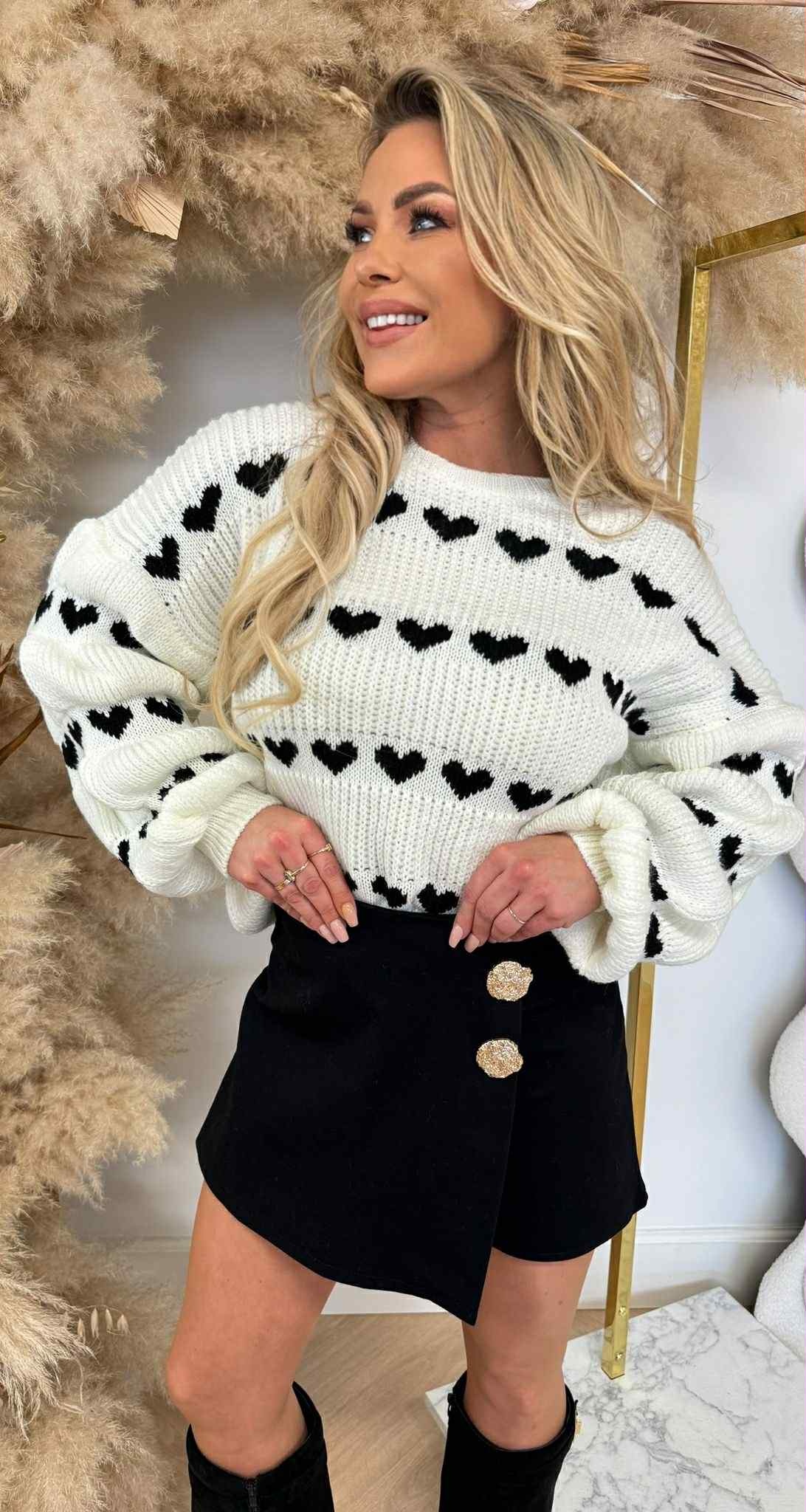 SWEETHEART TRUI OFFWHITE