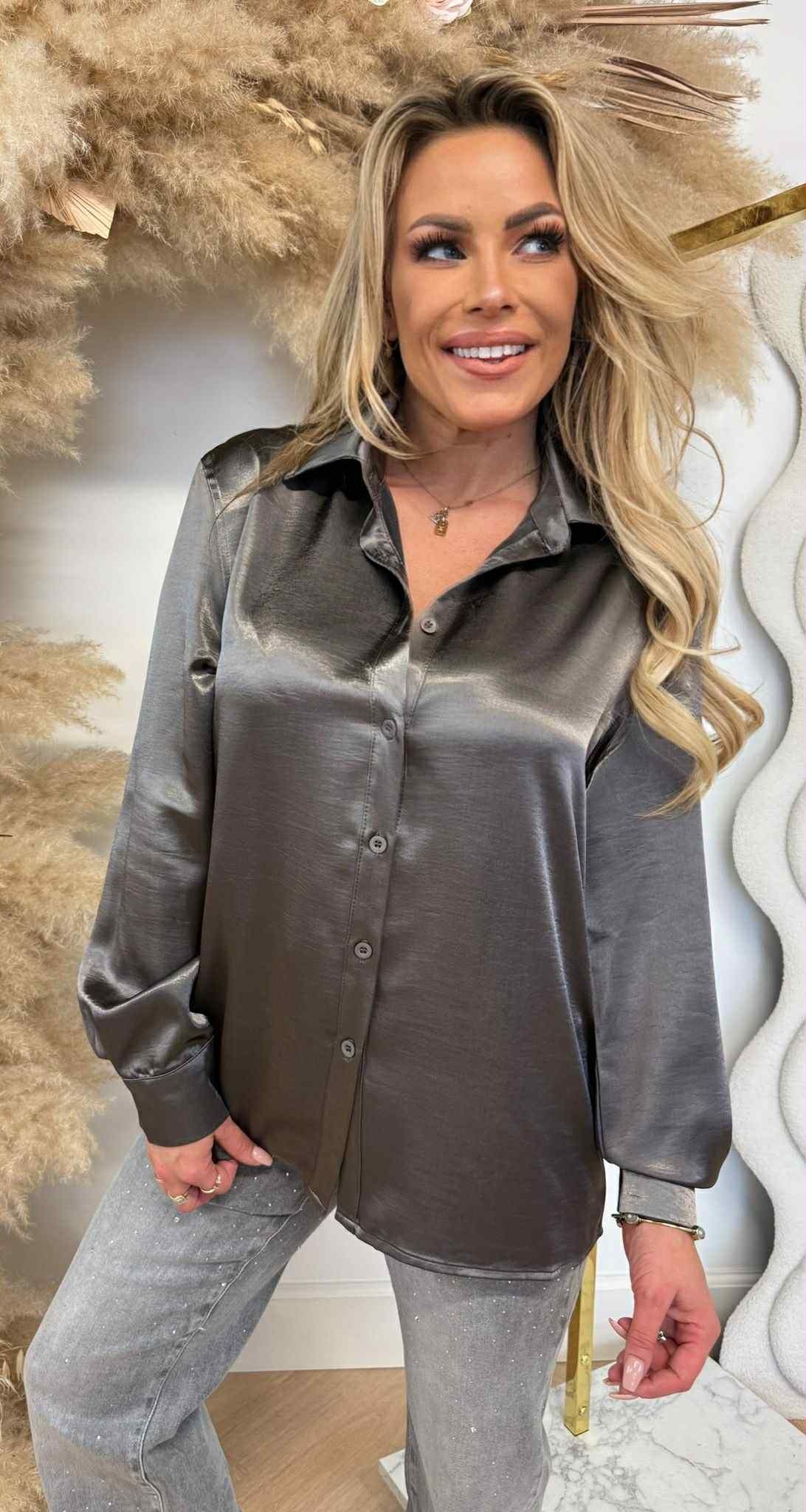 BY SWAN SHINE BLOUSE 9980 GREY BY SWAN SHINE BLOUSE 9980 GREY