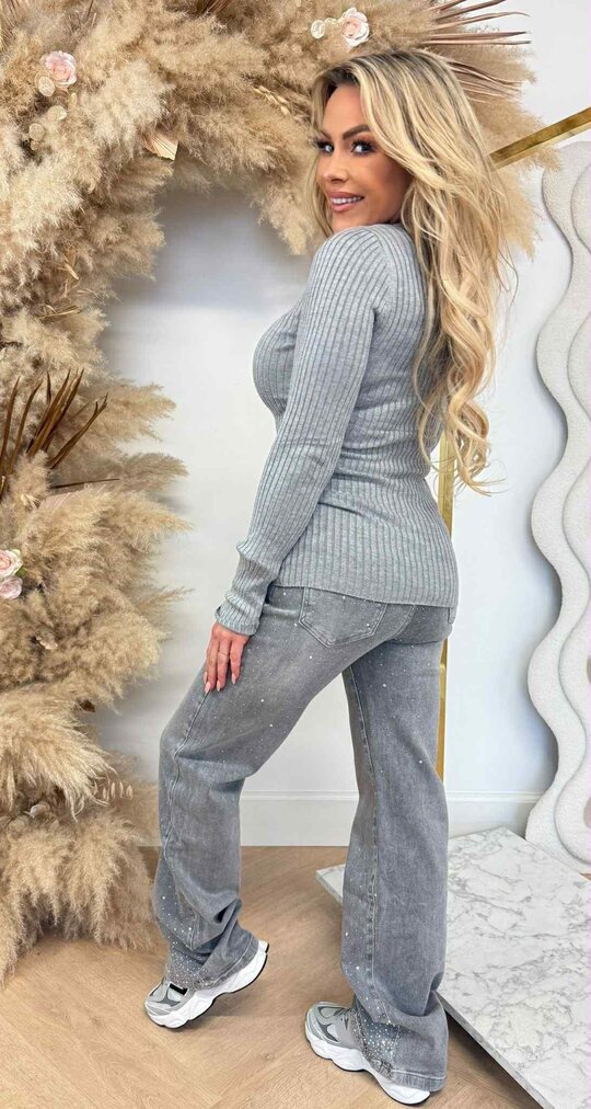 RIB V TOP 9831 GREY