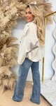 SUEDINE BASIC BOMBER BEIGE