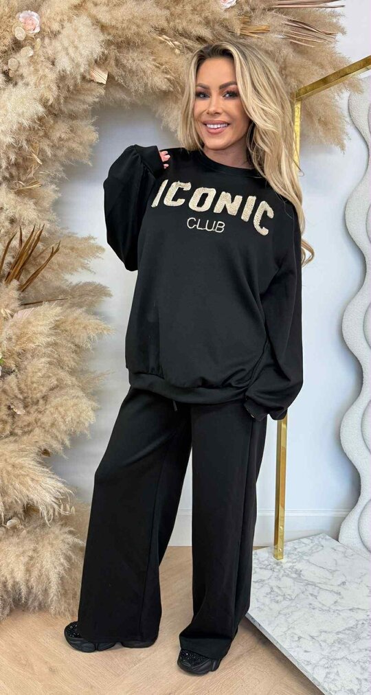 ICONIC CLUB 2 PIECE SET BLACK