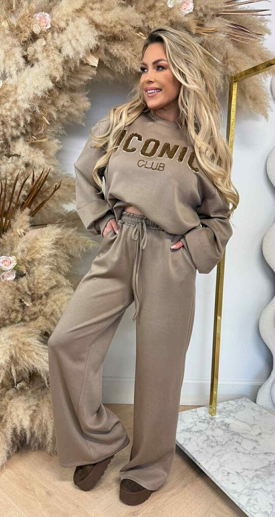 ICONIC CLUB 2 PIECE SET TAUPE
