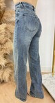 EXTRA LONG WIDE LEG JEANS 6270-1 DENIMBLUE