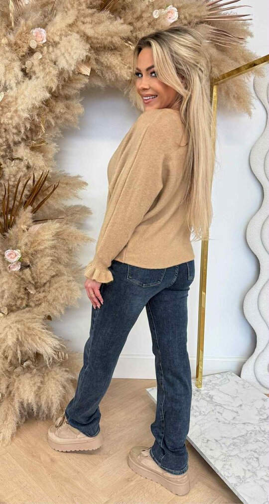 ROUCHE SOFT SWEAT CAMEL