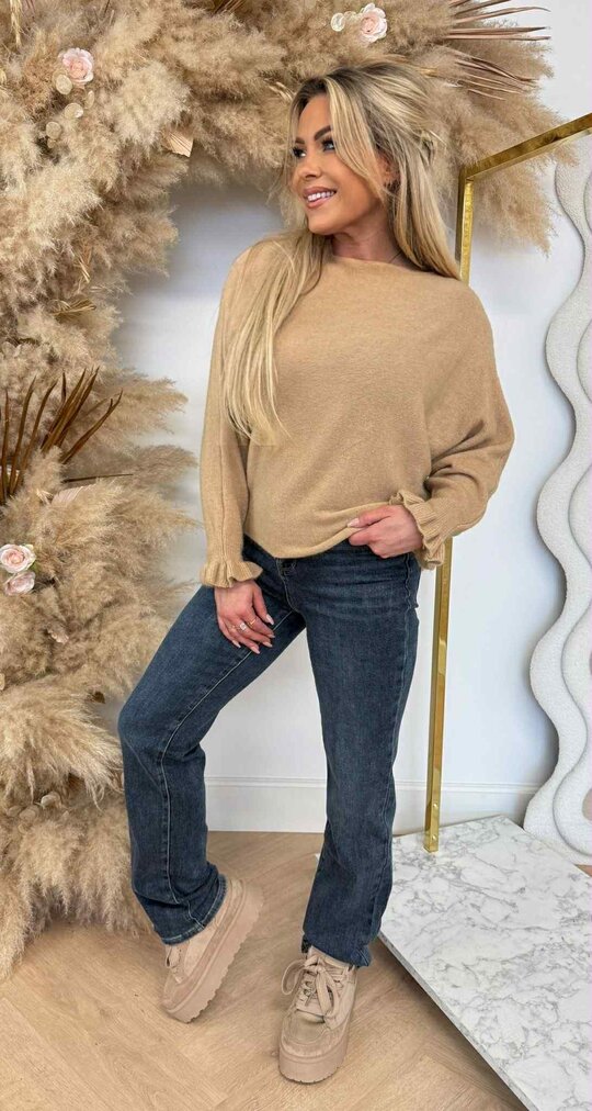 ROUCHE SOFT SWEAT CAMEL