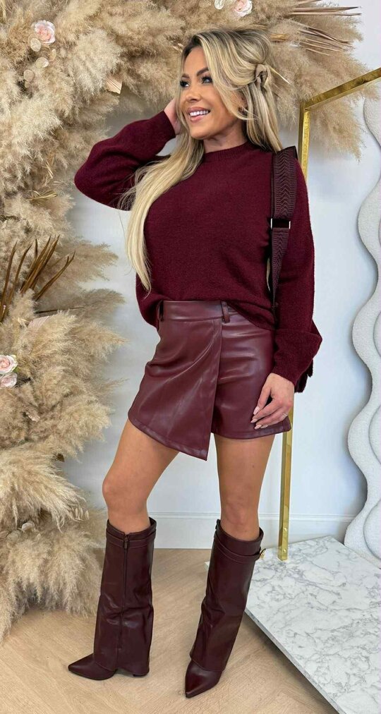 SOFTIE SWEAT BORDEAUX